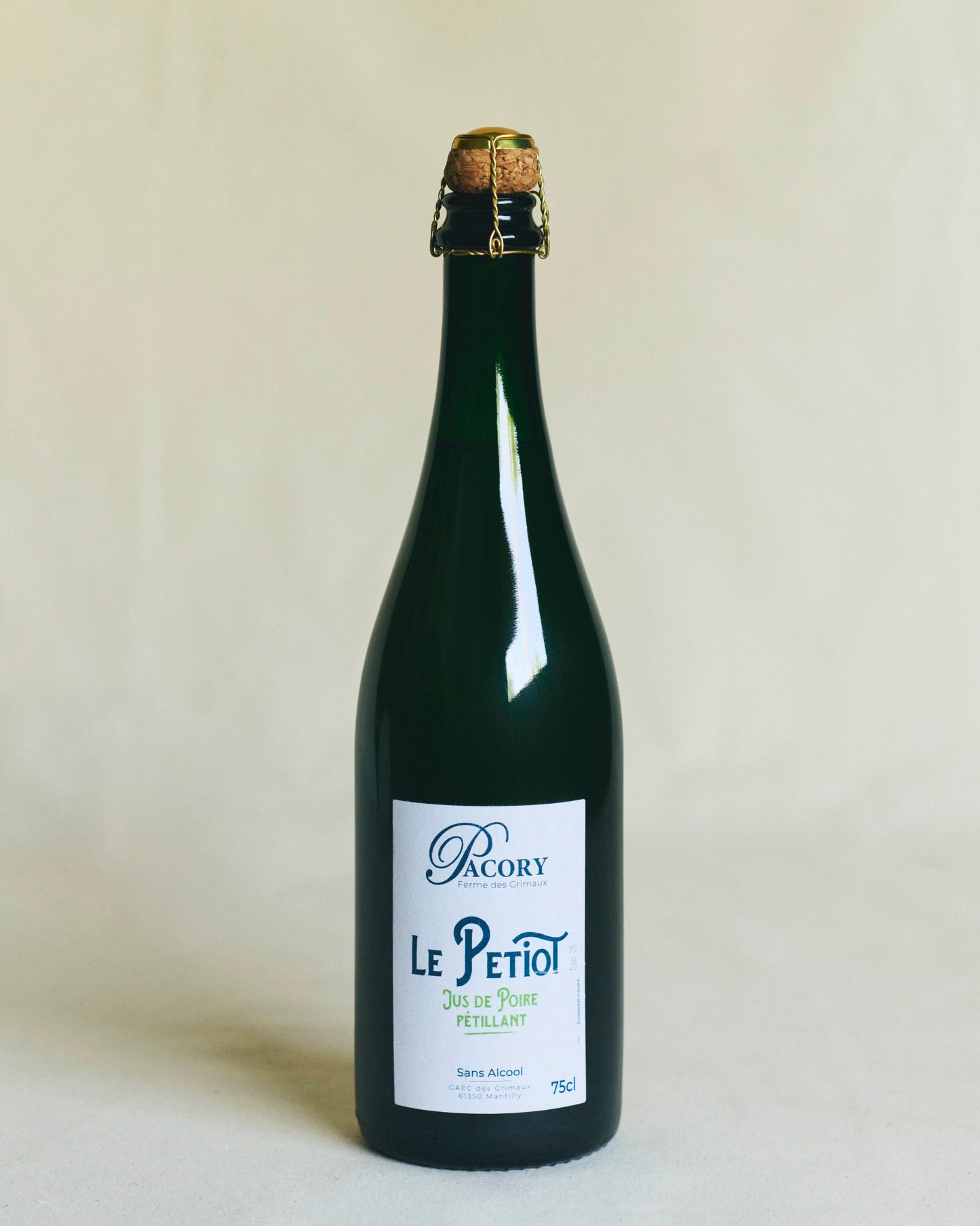 Pacory - Le Pétiot 2024 (jus de poire pétillant, 0%)