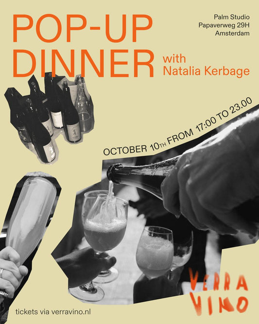 POP-UP DINNER - NATALIA KERBAGE x VERRA VINO