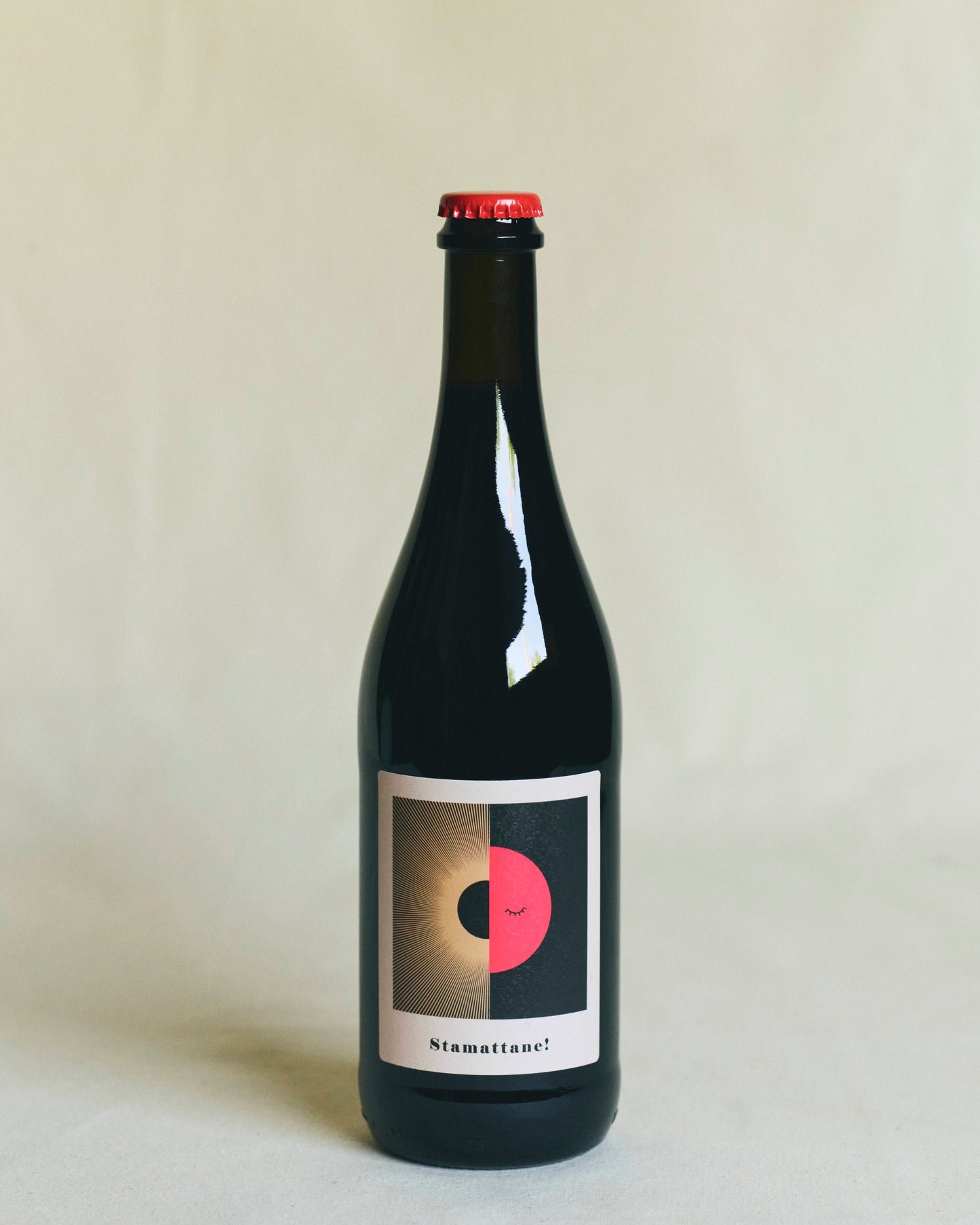 Stamattane Syrah Toscano 2024 – bottle of natural red Syrah from old vines in Tuscany.